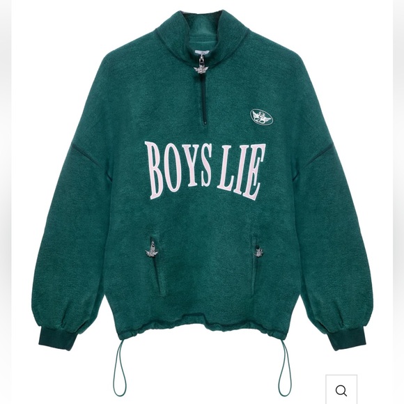 Boys Lie Tops - Boys Lie Green Envy A1 Crewneck